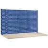 Add-on set with perforated rear wall for all THURMETALL workbenches